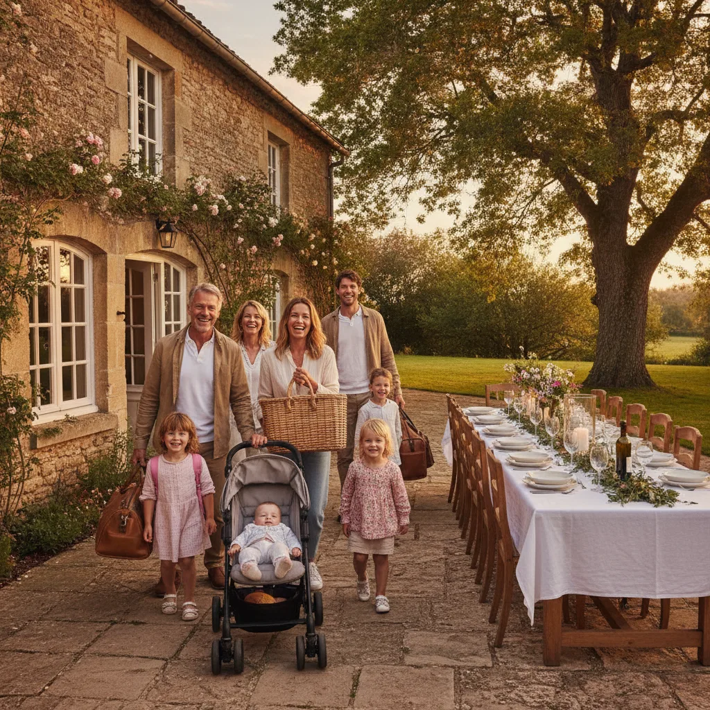 Organiser une fête de famille réussie en gîte en 2026 - organiser fete famille gite