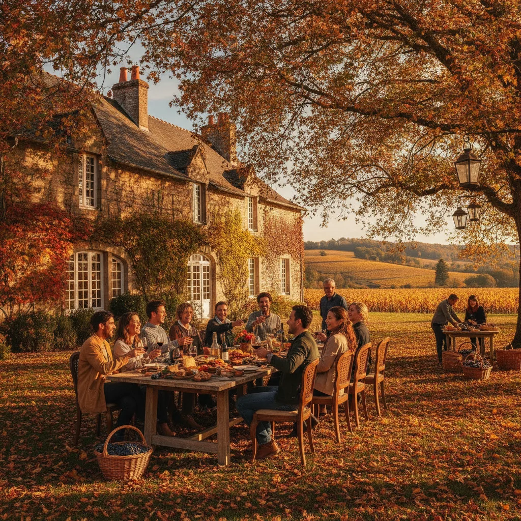 Gîte grande capacité automne – 5 raisons de réserver - gite grande capacite automne