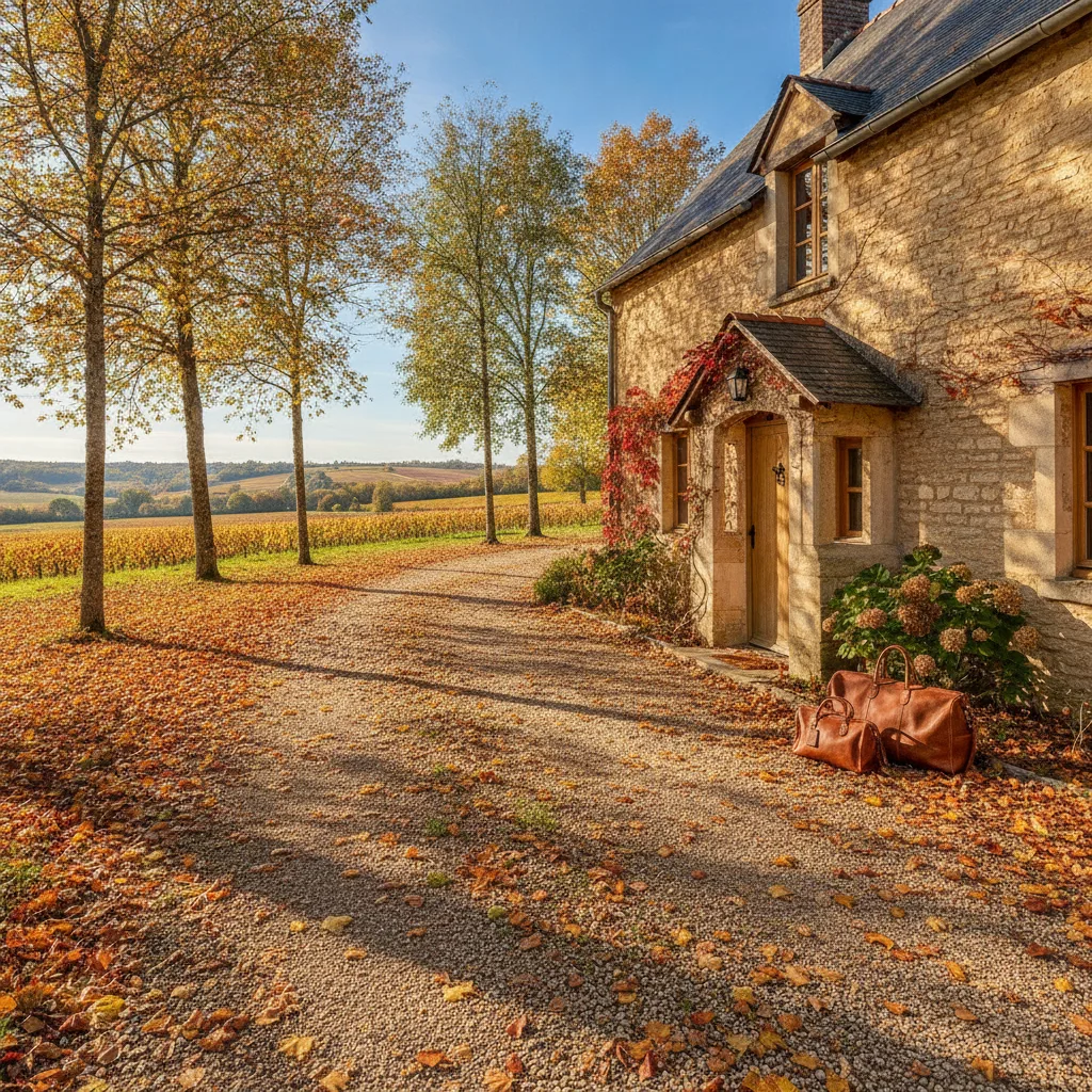gîte grande capacité automne