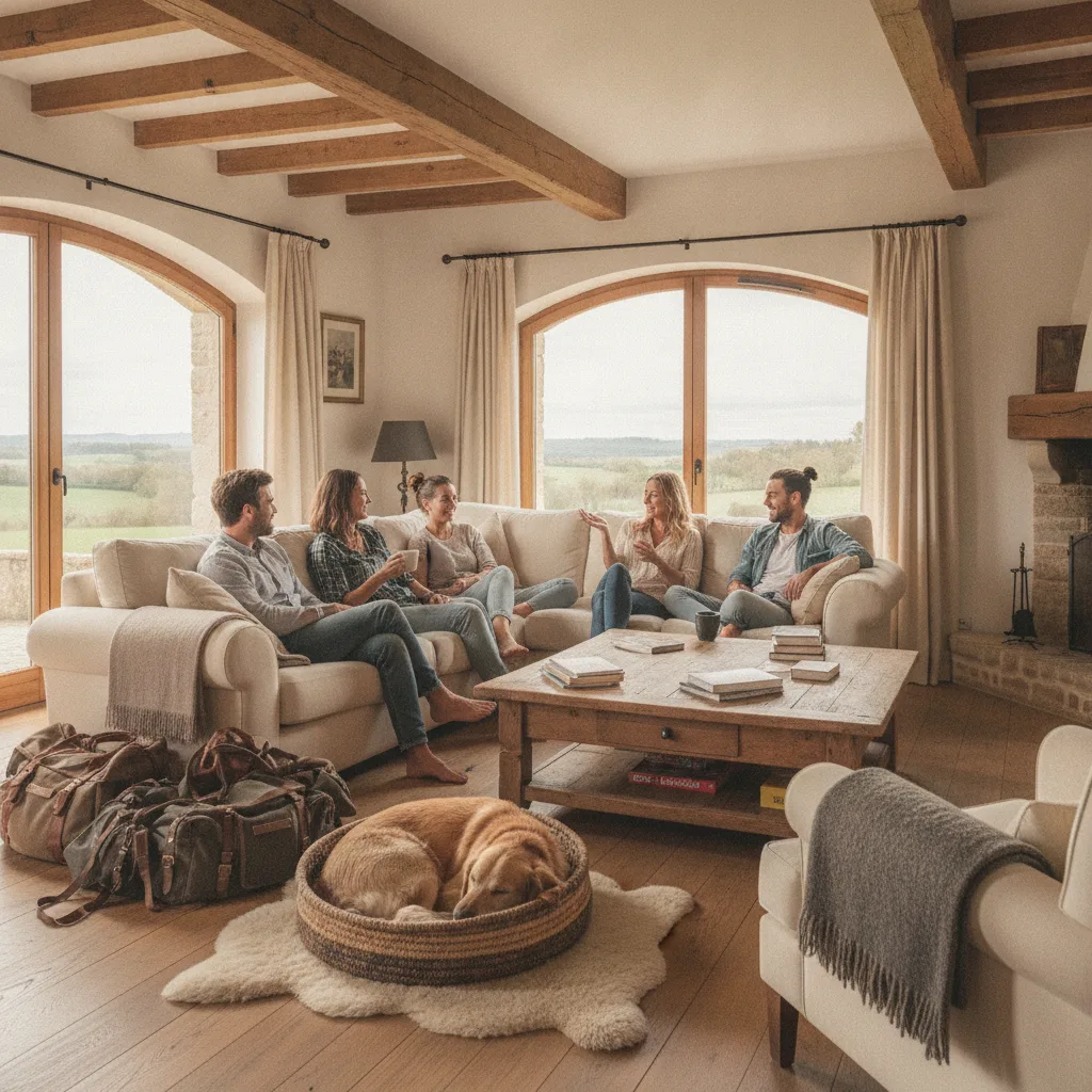 gîte groupe animaux acceptés anjou